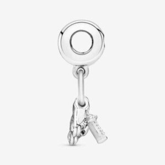 Pandora Baby Shoe Dangle Charm - Picture 3 of 5